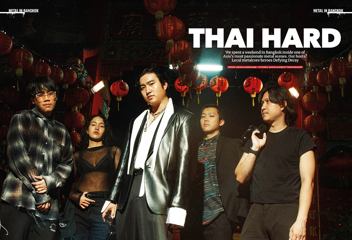 Metal Hammer issue 412 — Thai Hard: Metal in Bangkok feature on Defying Decay